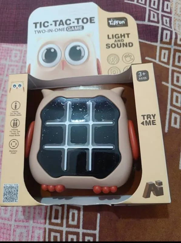 Owl tic-tac-toe game